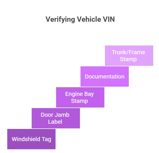 popular VIN locations